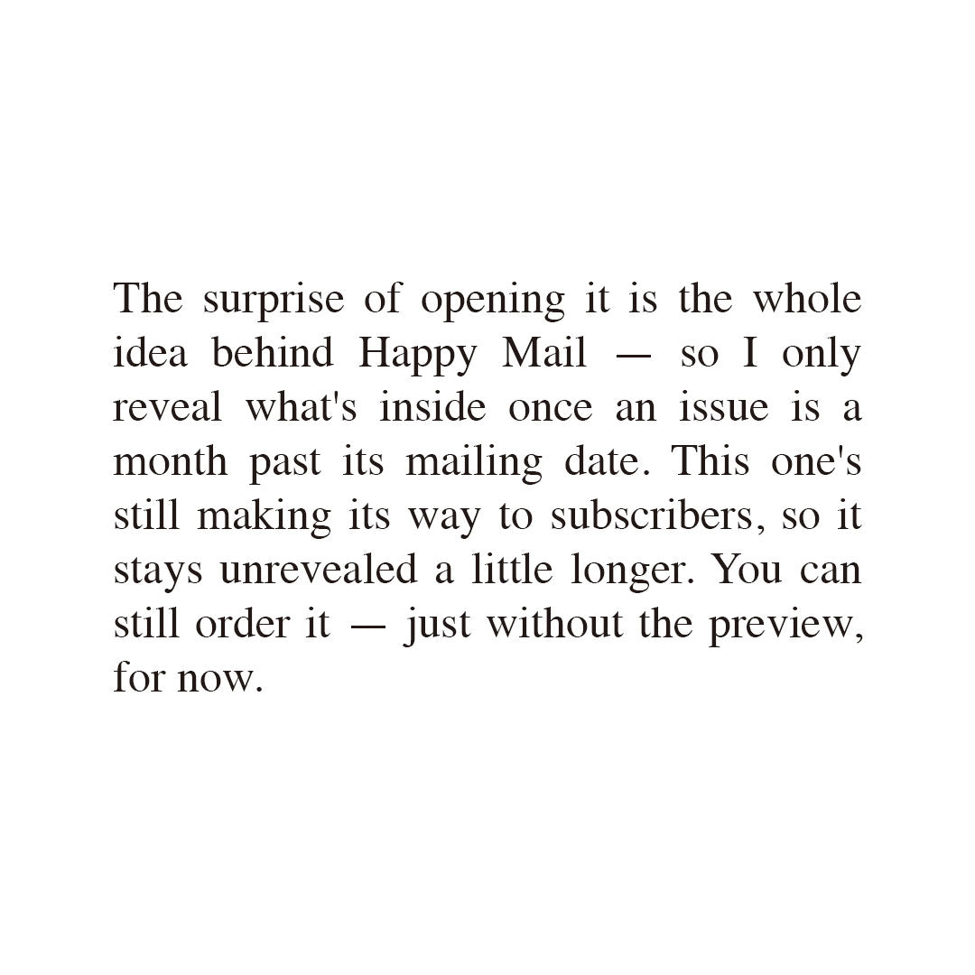 Puuung Happy Mail No.004