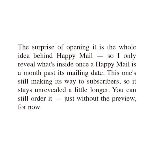 Puuung Happy Mail No.004