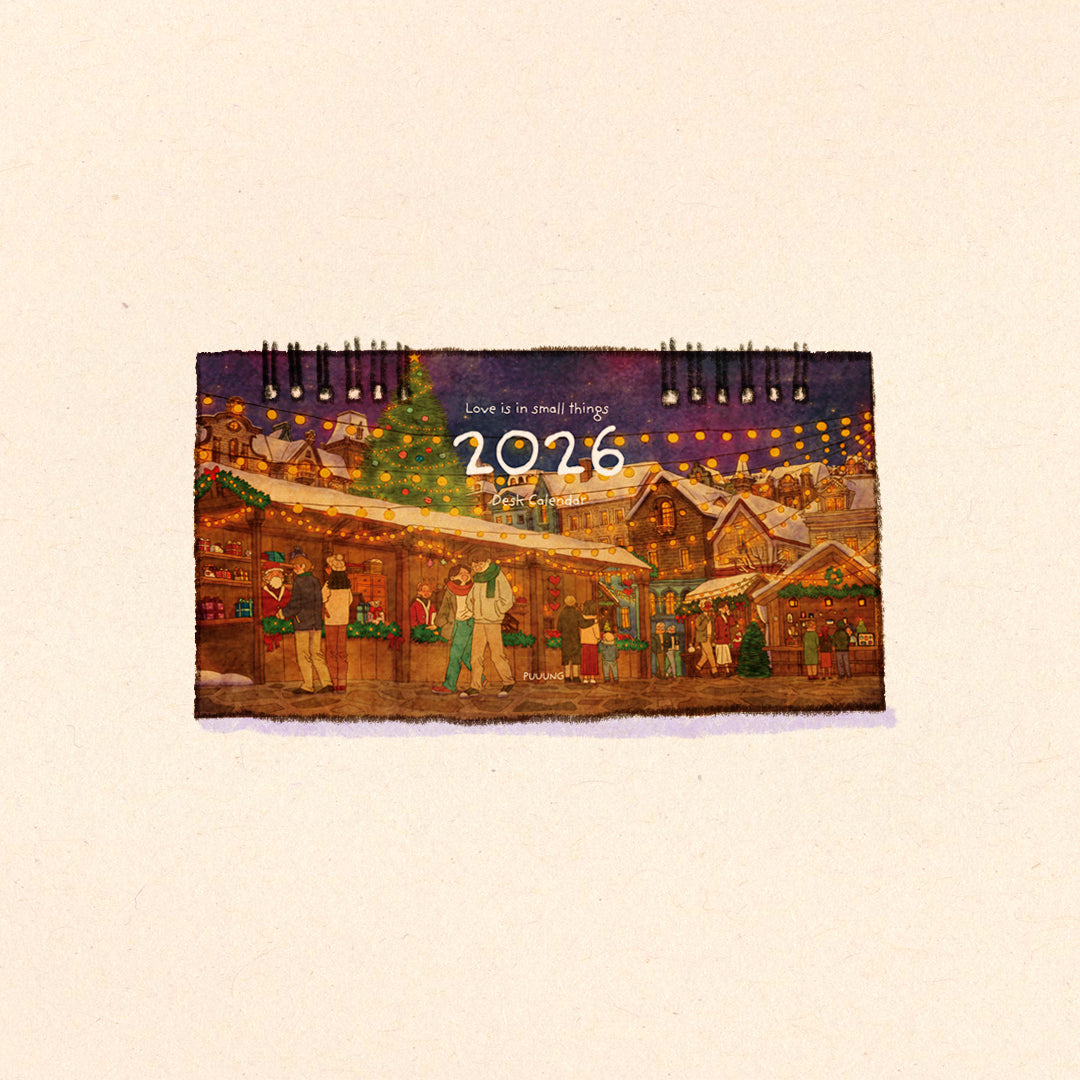 2026 Desk Calendar: A Year of Love and Warmth (Pre-Order)