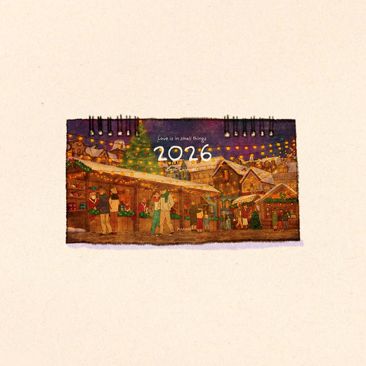 2026 Desk Calendar: A Year of Love and Warmth (Pre-Order)