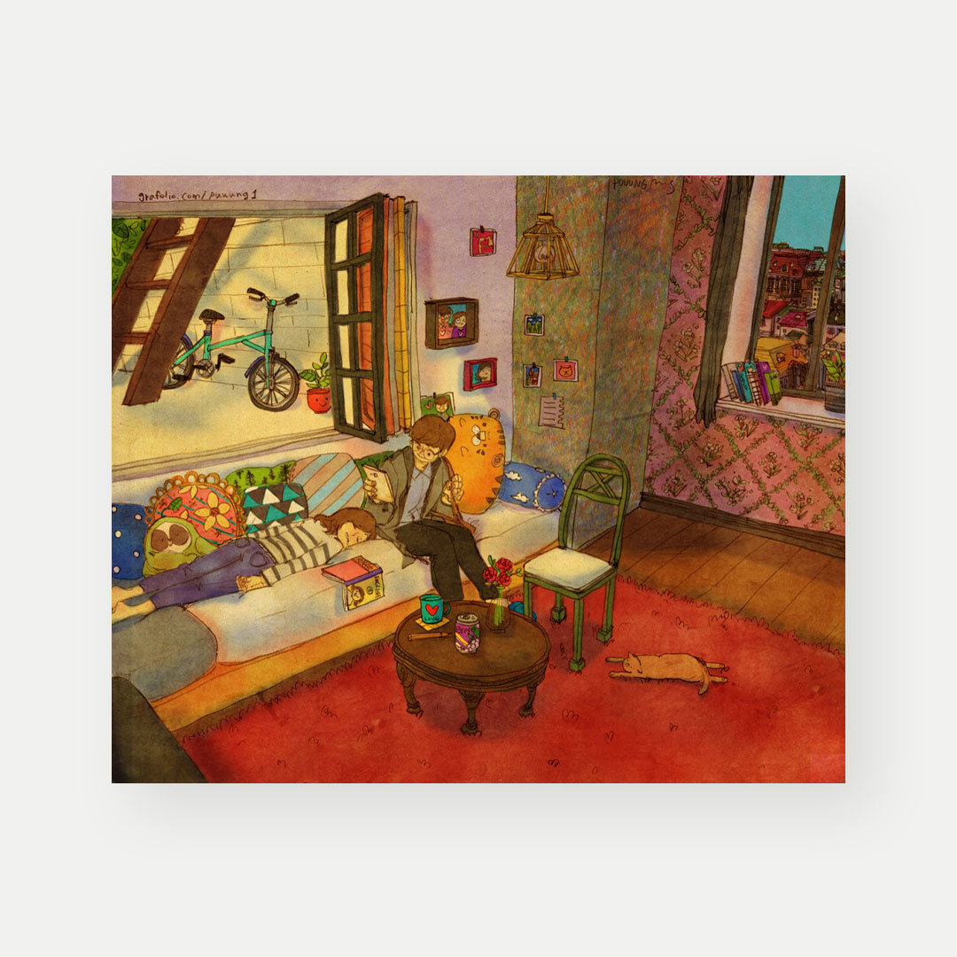 Sleeping Beauty - Postcard