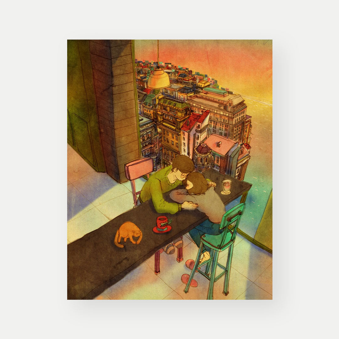 Sleepy Afternoon - Postcard