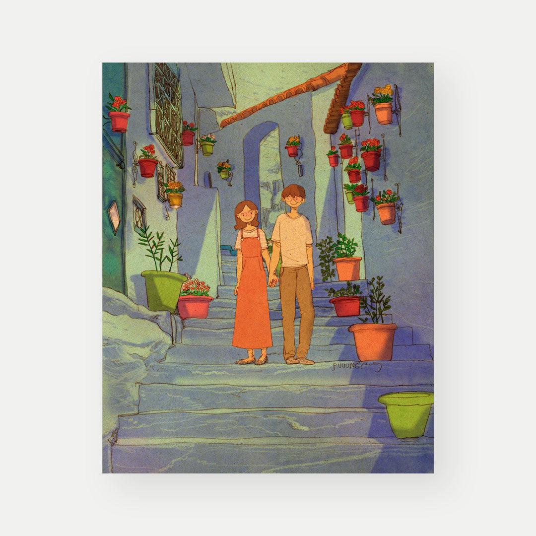 Chefchaouen - Postcard