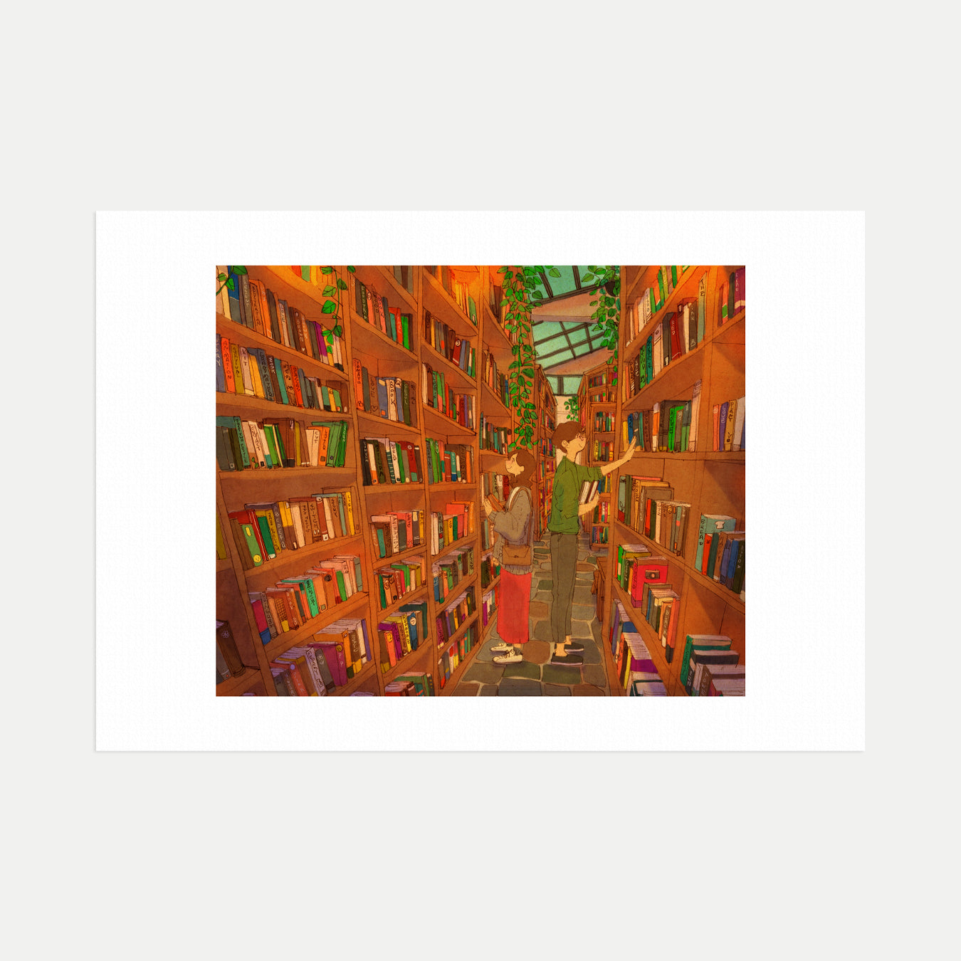 Library - Art Print