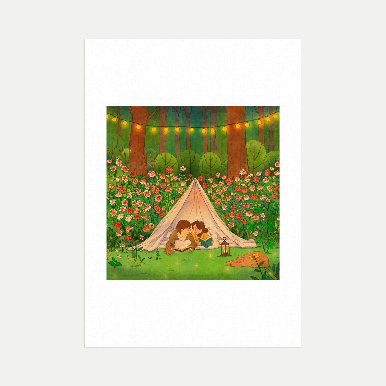 Flower Garden - Art Print