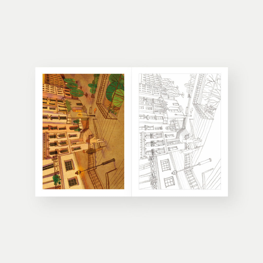 Sweet & Heartwarming Coloring Book