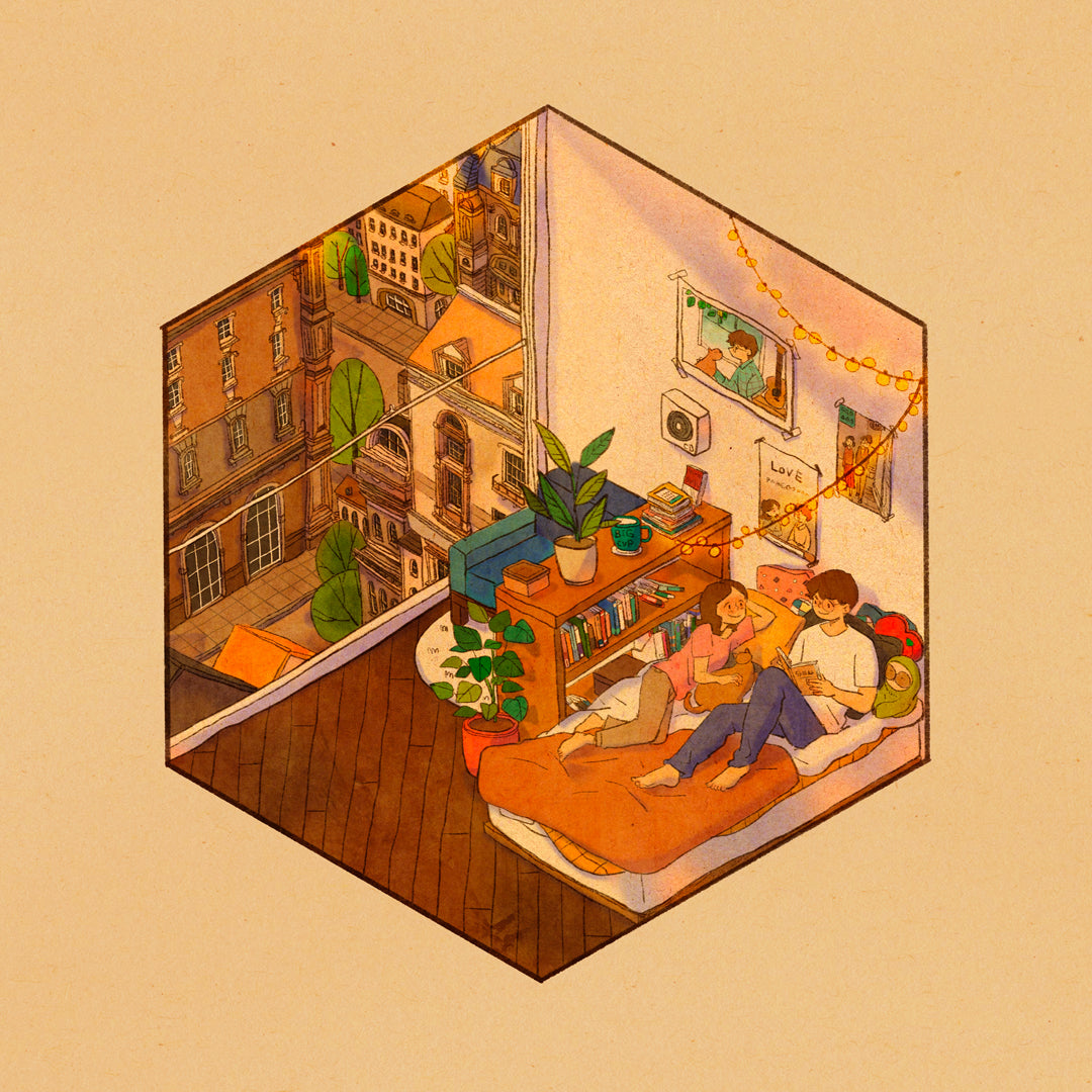 Lazy Sunset - 아크릴 키링