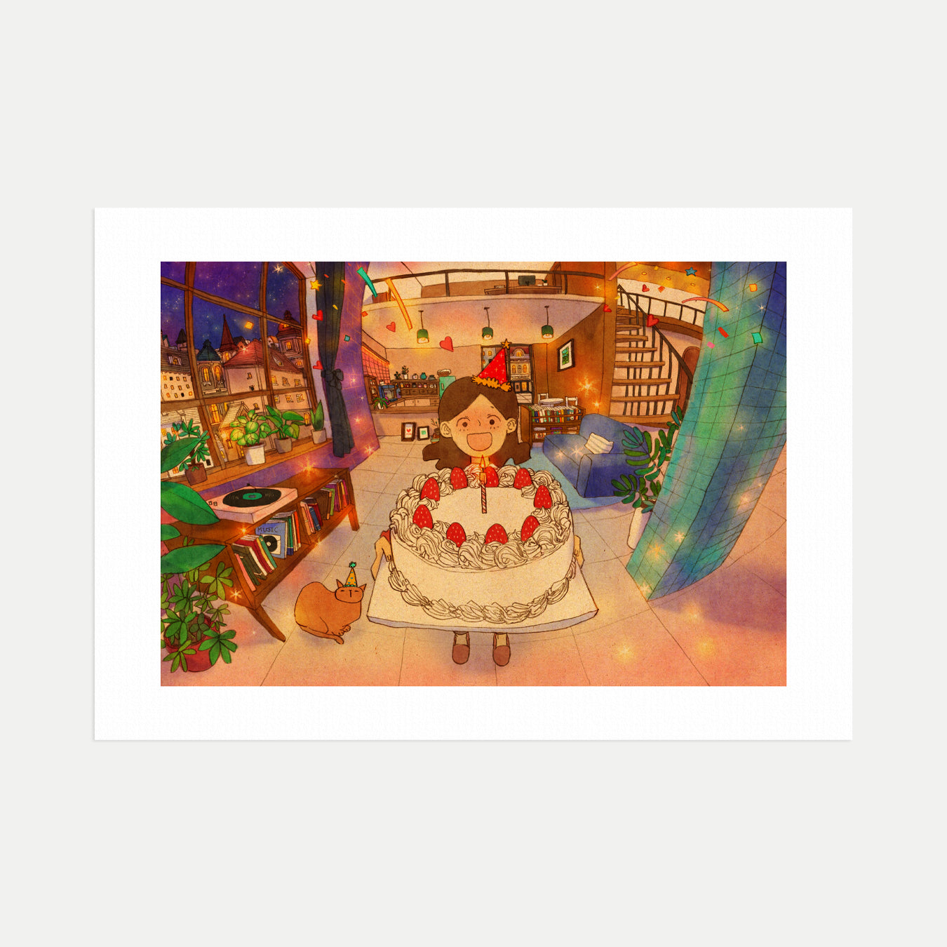 Happy Birthday - Art Print