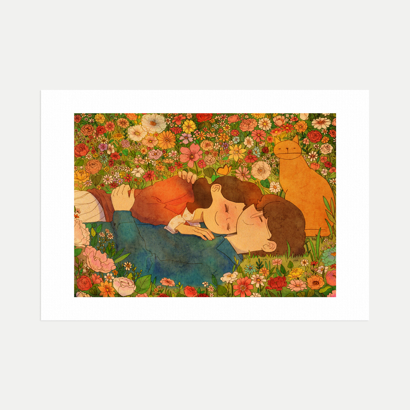 Flower Bed - Art Print