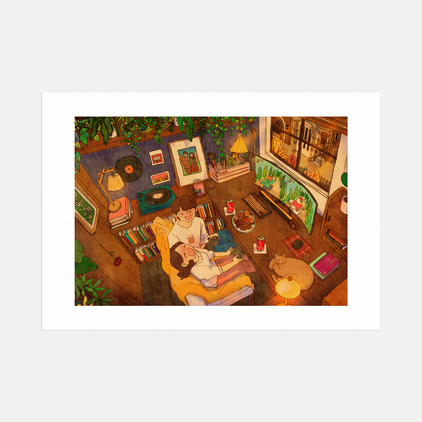 Game Night - Art Print