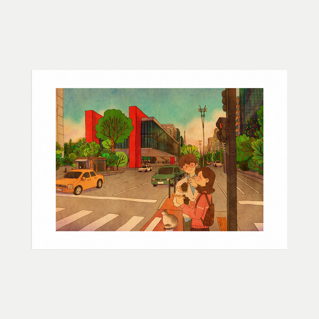 Acai Ice Cream - Art Print