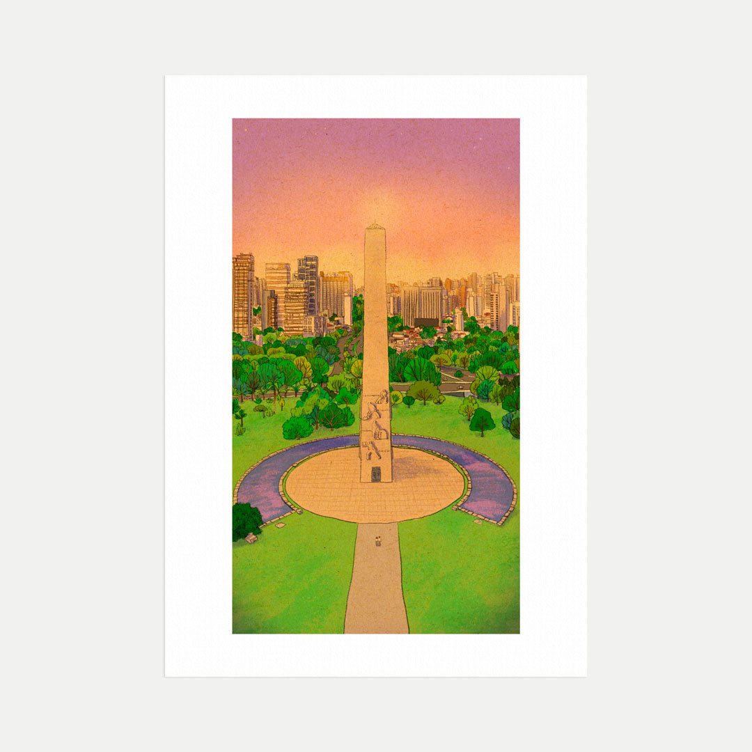 Ibirapuera Park - Art Print