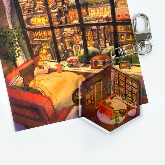 First Snow - Keychain