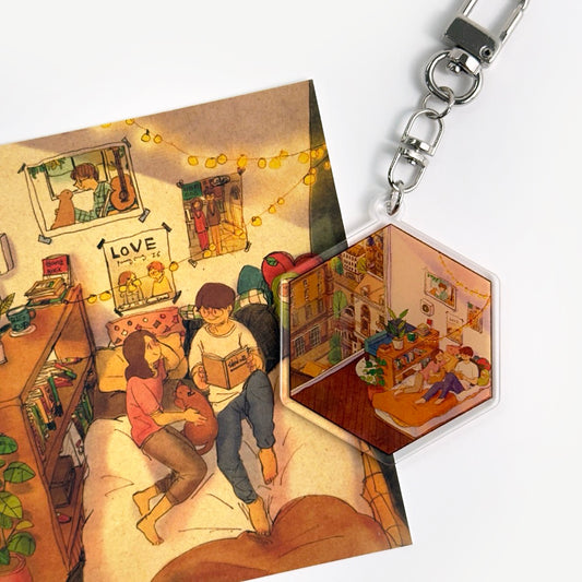 Lazy Sunset - Keychain