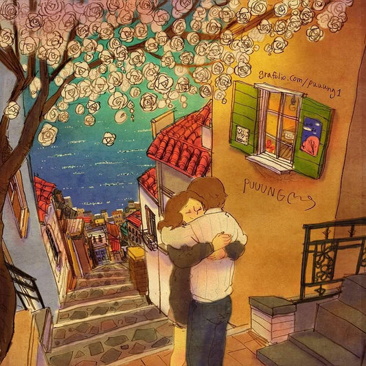 Hold me tight.

See a full illustration : grafolio...