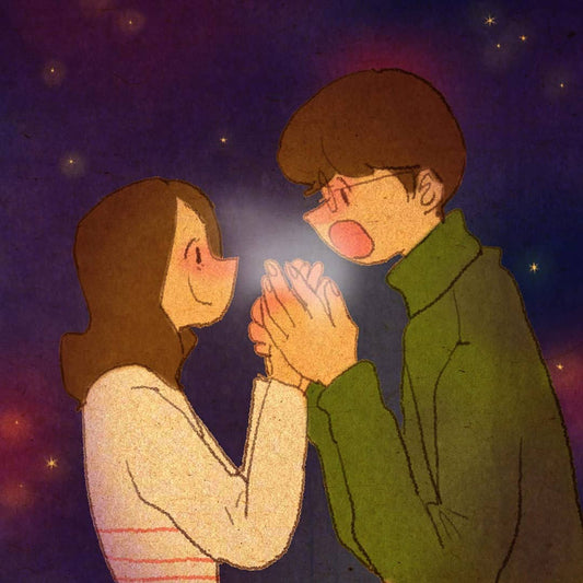 Your hands are cold.

#love #puuung #loveis #illus...