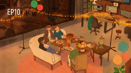 The party with friends