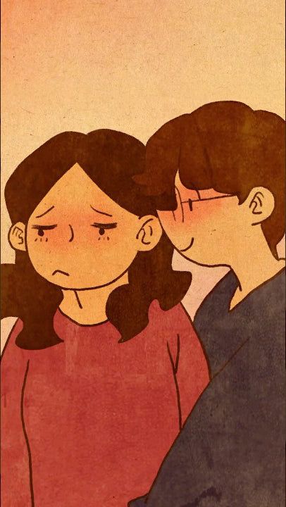 Kiss away the anger