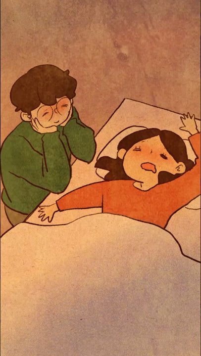 The way you sleep