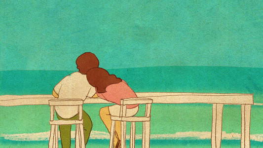 Staring the beach