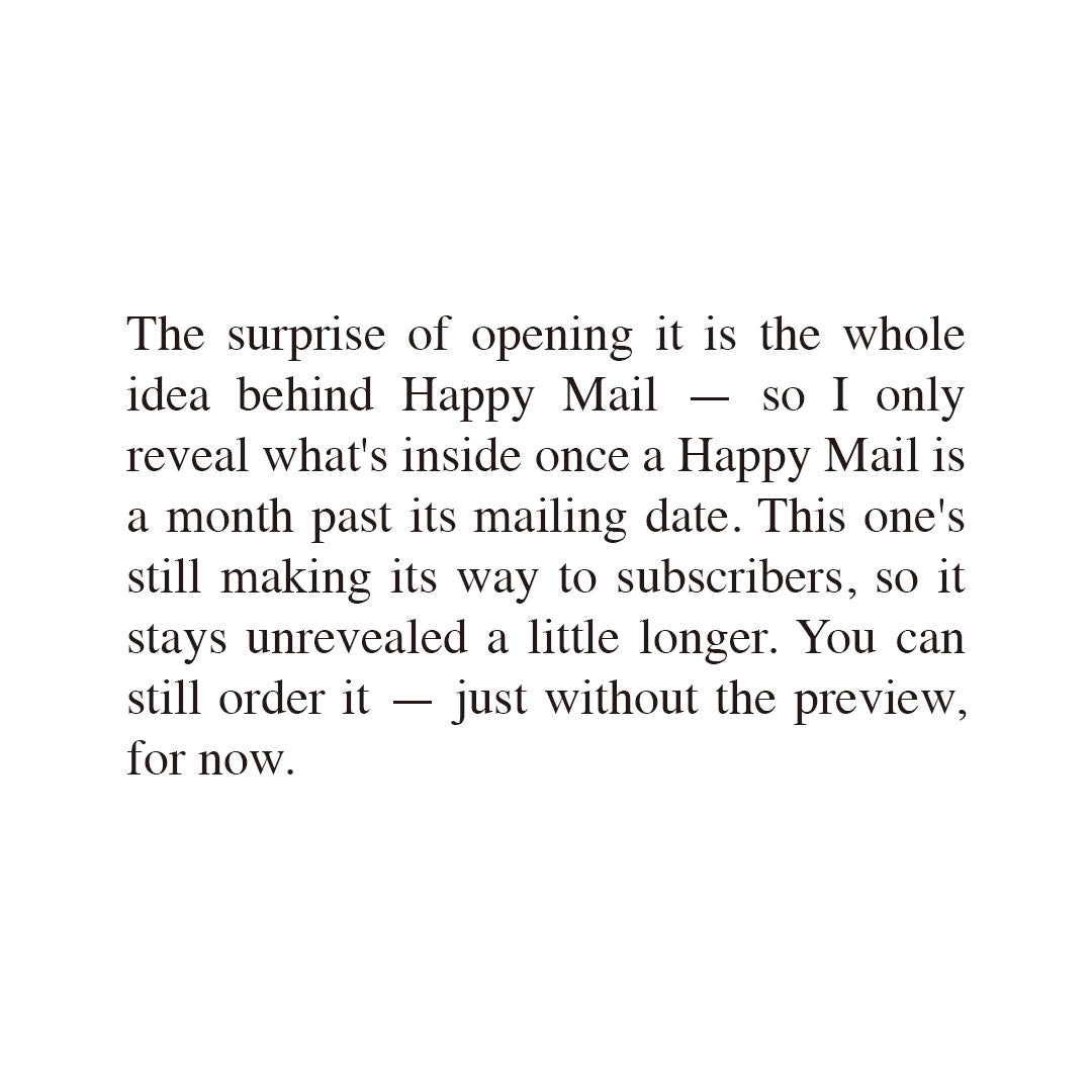 Puuung Happy Mail No.005