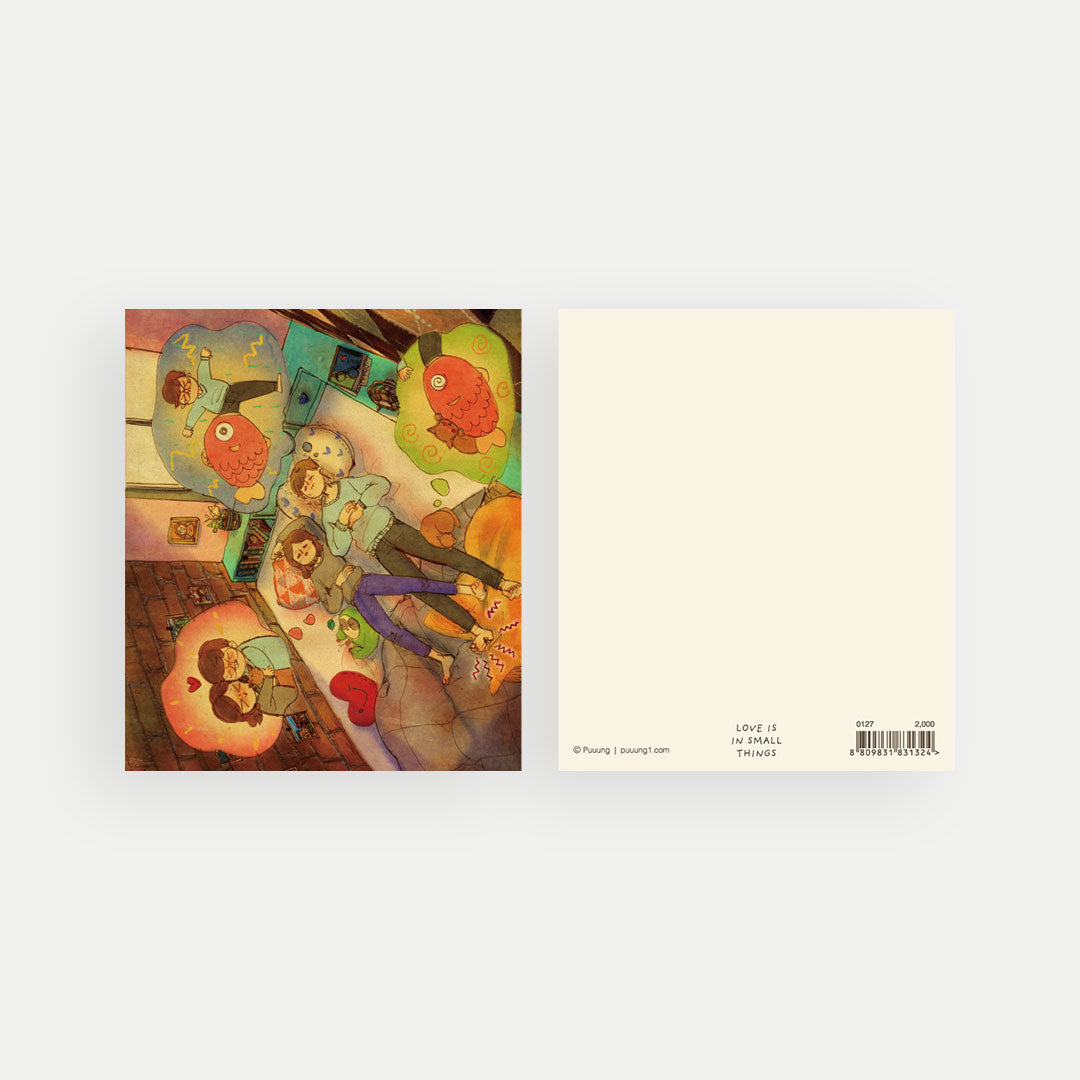 Postcard Pack: 64 Postcards - Puuung Illustration Postcards