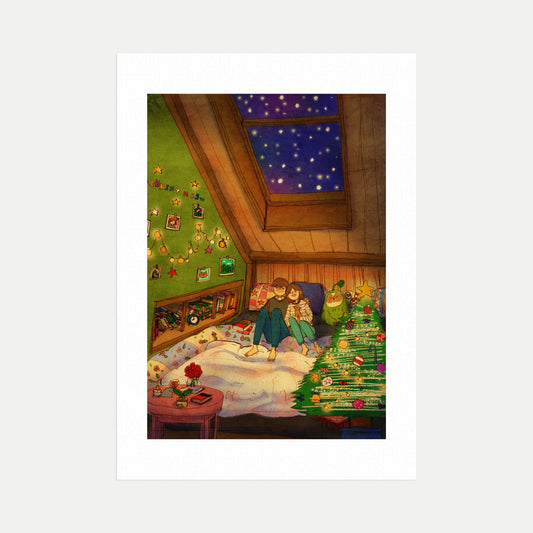 It’s Snowing - Art Print