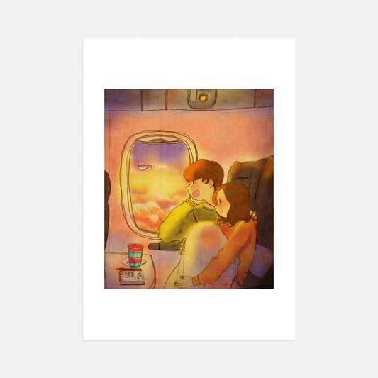 Up in the Air - Art Print