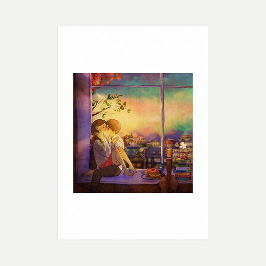 Evening Kiss - Art Print