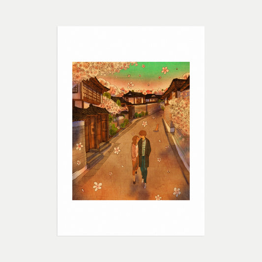 Hanok Village - Art Print