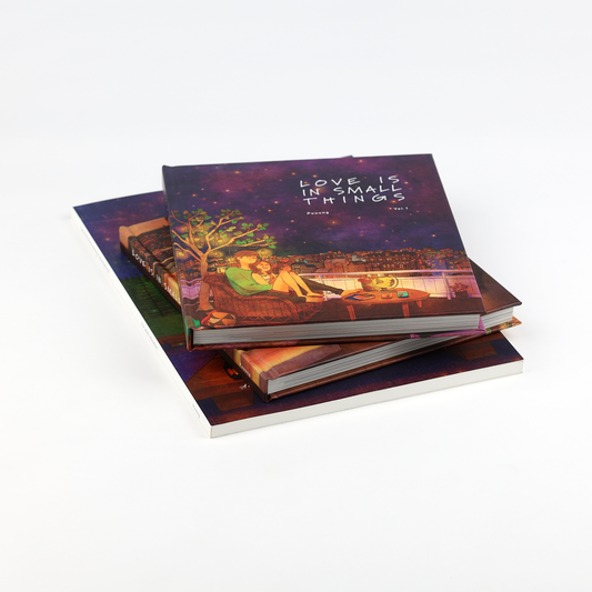 Love Is In Small Things Vol.1 & Vol.2 + Coloring Book Bundle