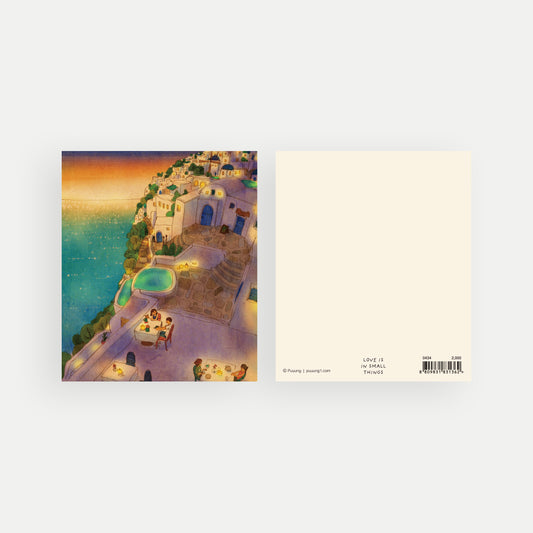 Santorini - Postcard