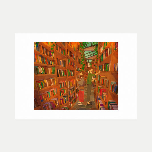 Library - Art Print