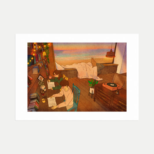 Together Quietly - Art Print