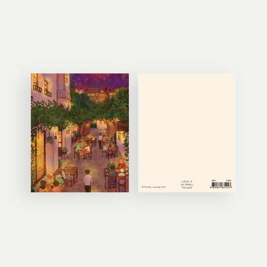 Perfect Evening - Postcard