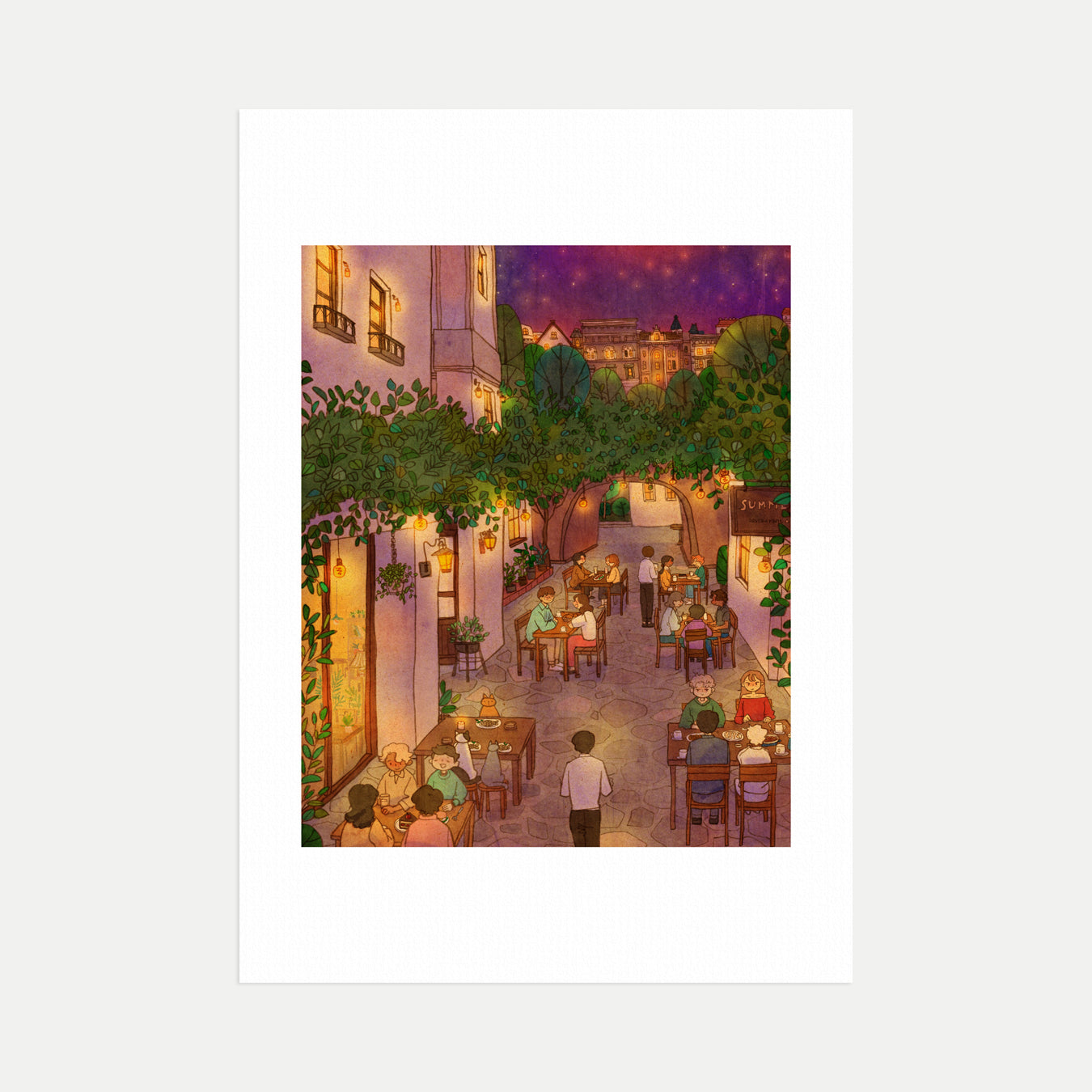 Perfect Evening - Art Print