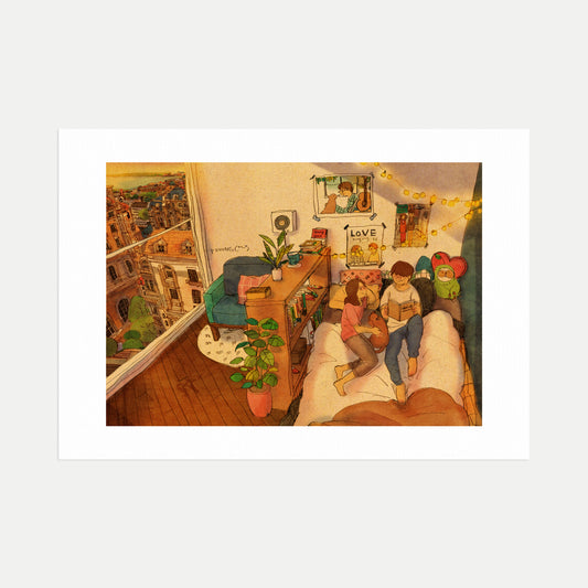 Lazy Sunset - Art Print
