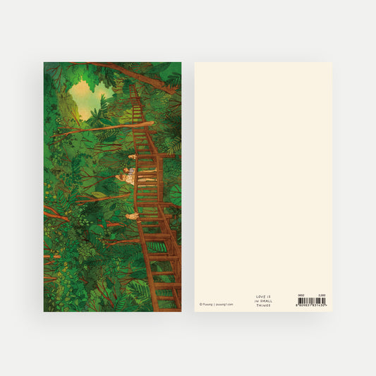 Monkey Forest - Postcard
