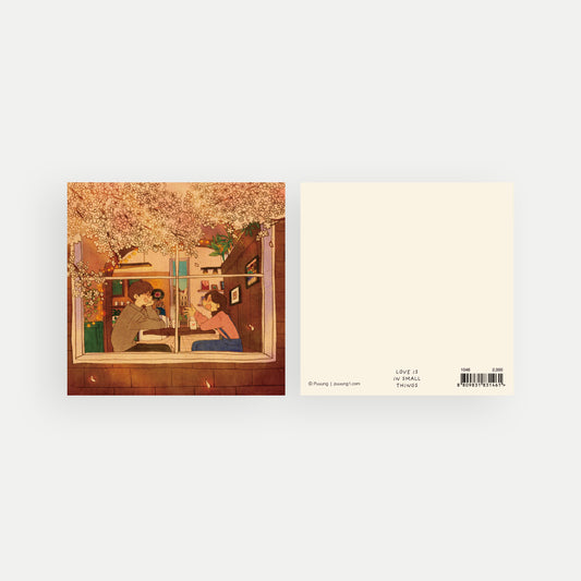 Spring Café - Postcard
