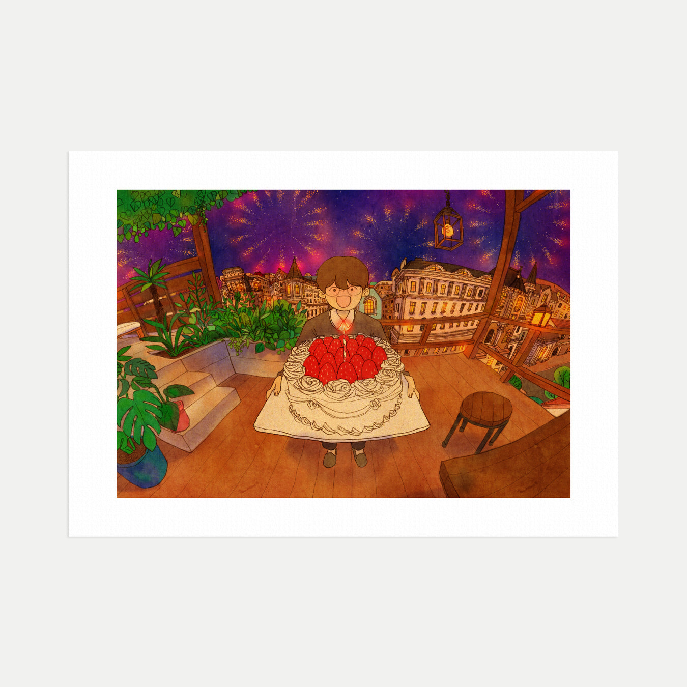 Happy Birthday - Art Print
