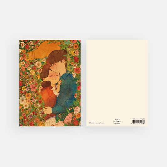 Flower Bed - Postcard
