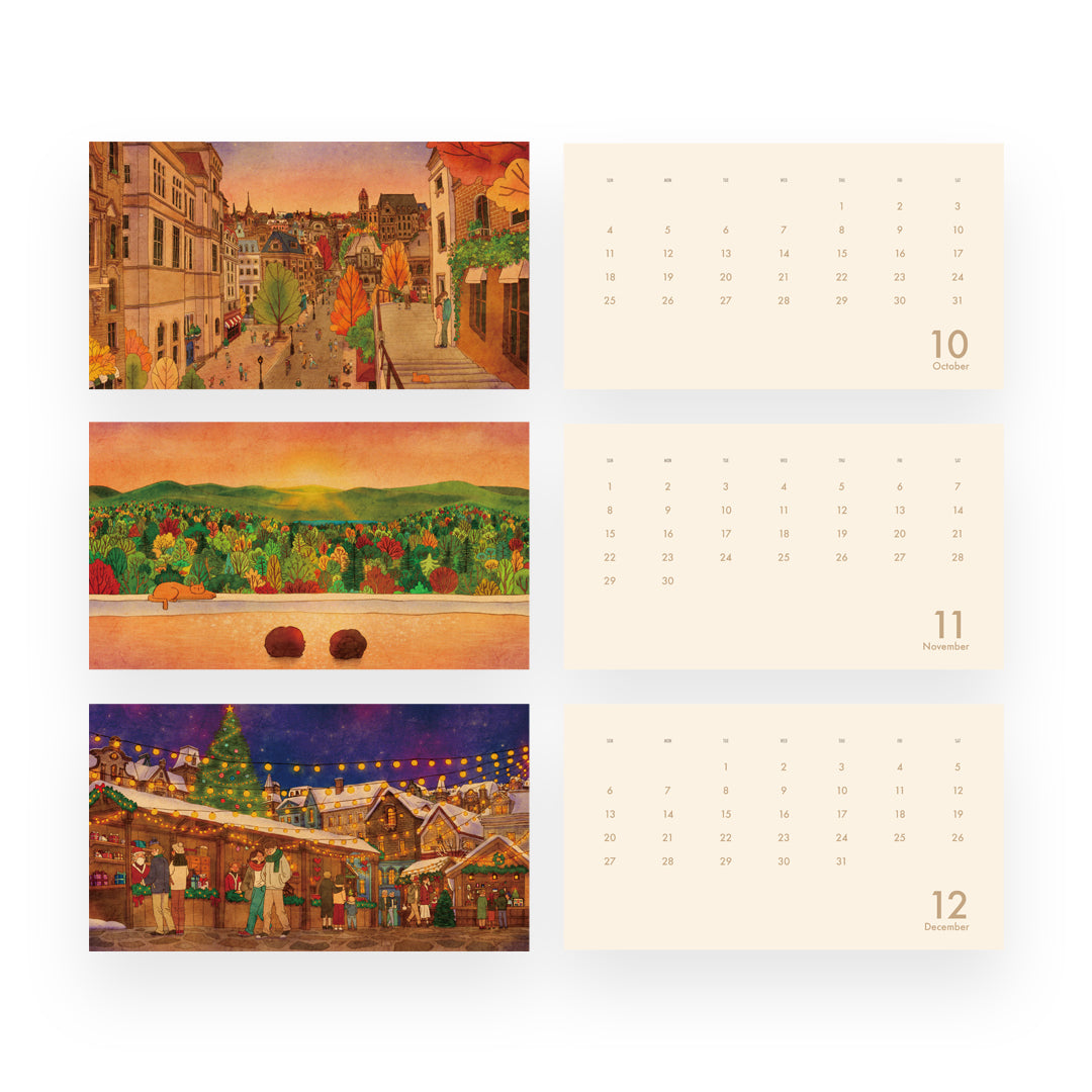 2026 Desk Calendar: A Year of Love and Warmth (Pre-Order)