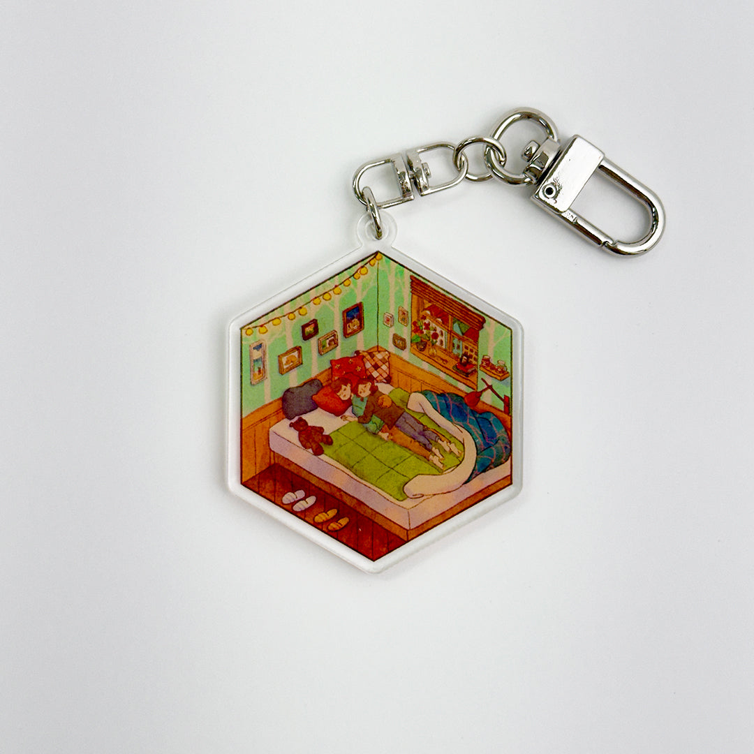 Illustration no.36 - Puuung Keychain