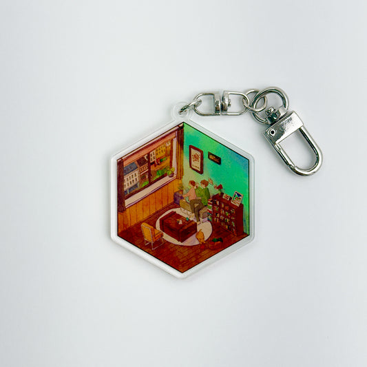 Illustration no.61 - Puuung Keychain