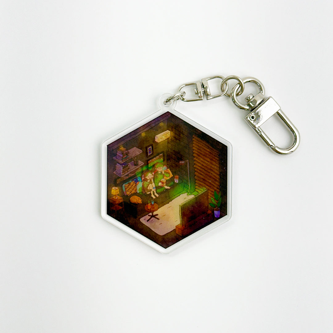 Illustration no.12 - Puuung Keychain