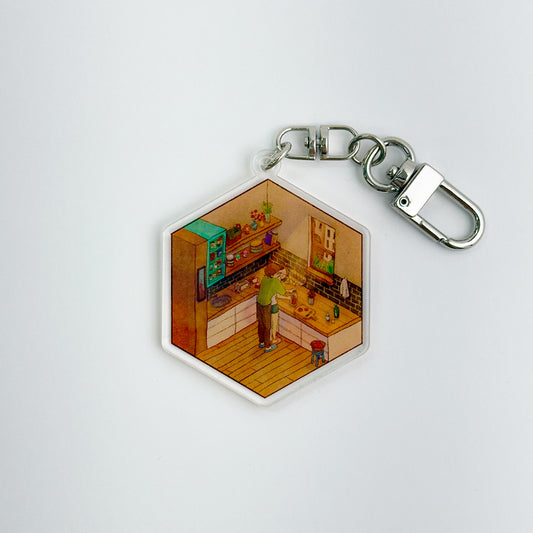 Illustration no.50 - Puuung Keychain