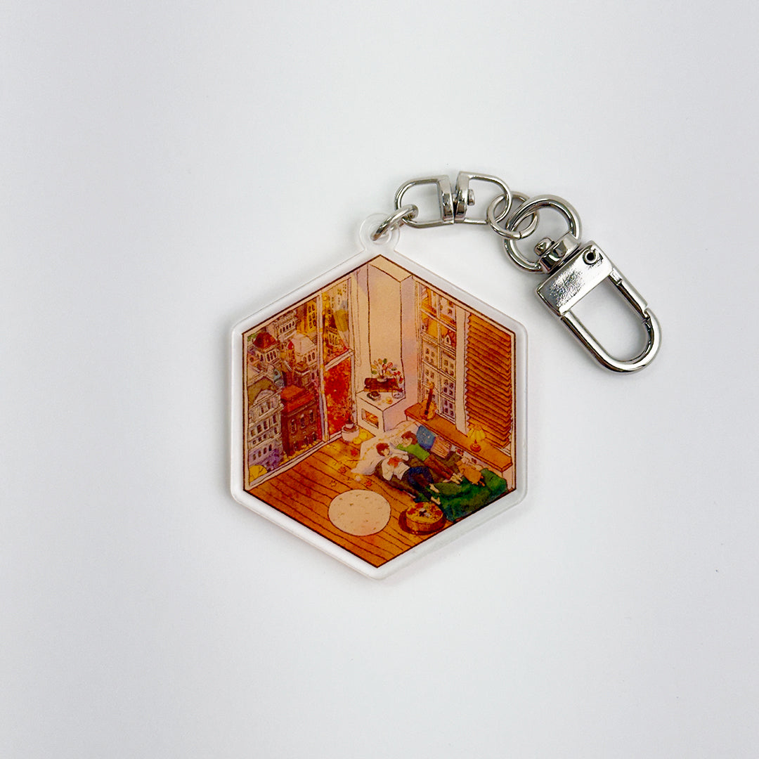 Illustration no.327 - Puuung Keychain