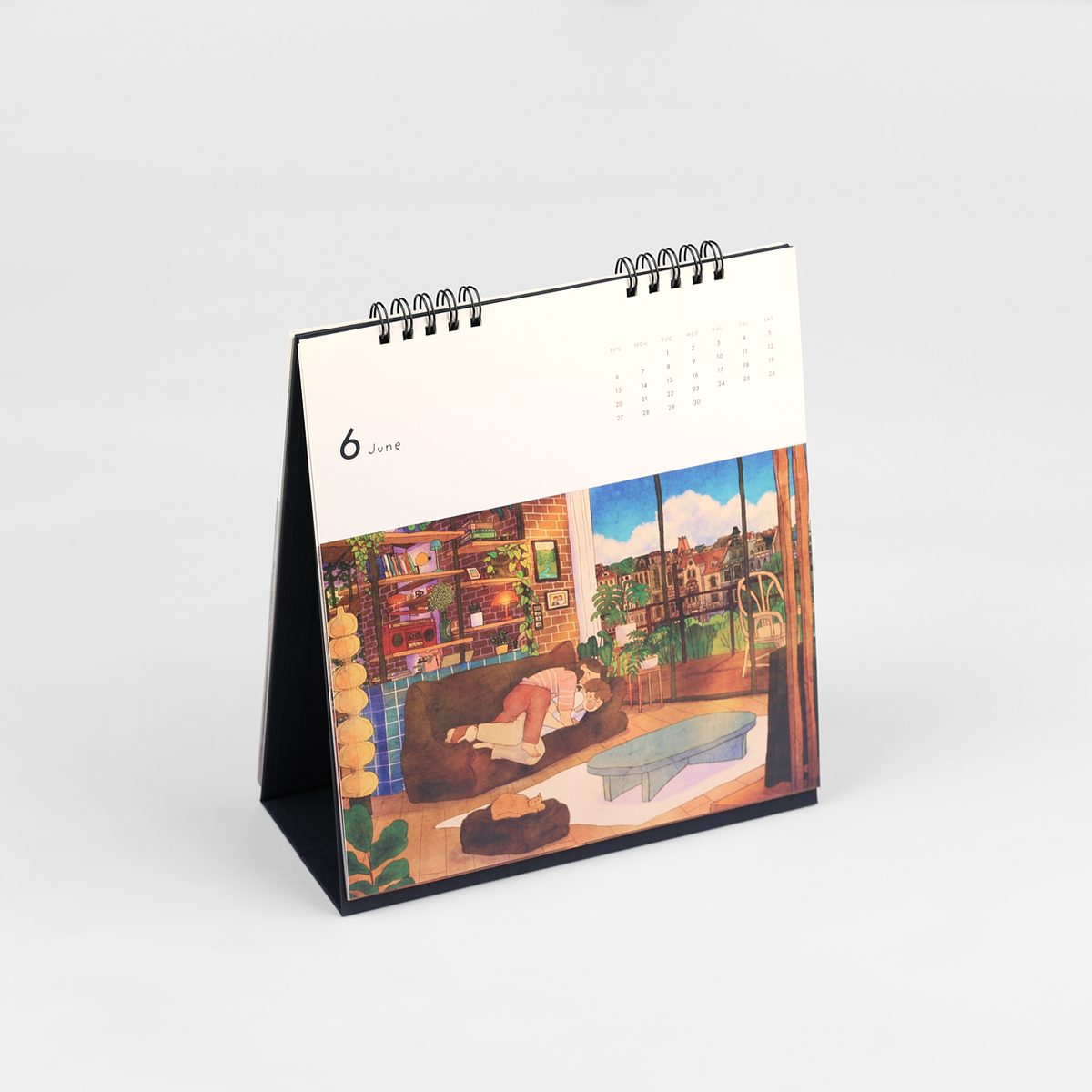 2027 Desk Calendar: A Year of Love and Warmth