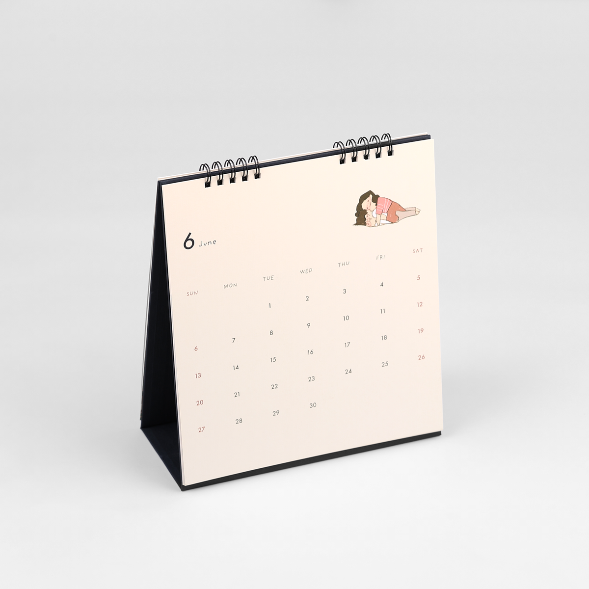 2027 Desk Calendar: A Year of Love and Warmth