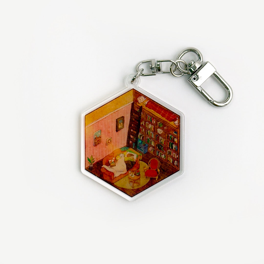 Illustration no.67 - Puuung Keychain